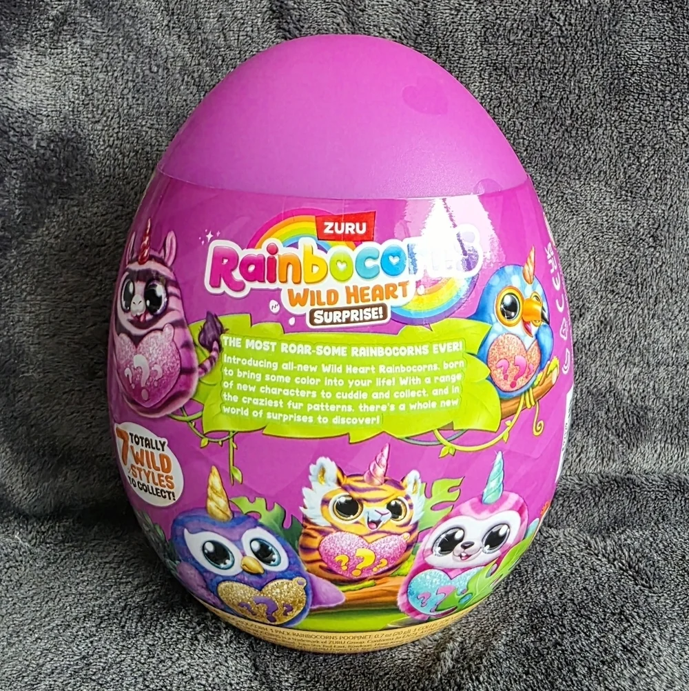 New ZURU Rainbocorns Wild Heart Surprise S1 kid Christmas Valentine's Easter toy